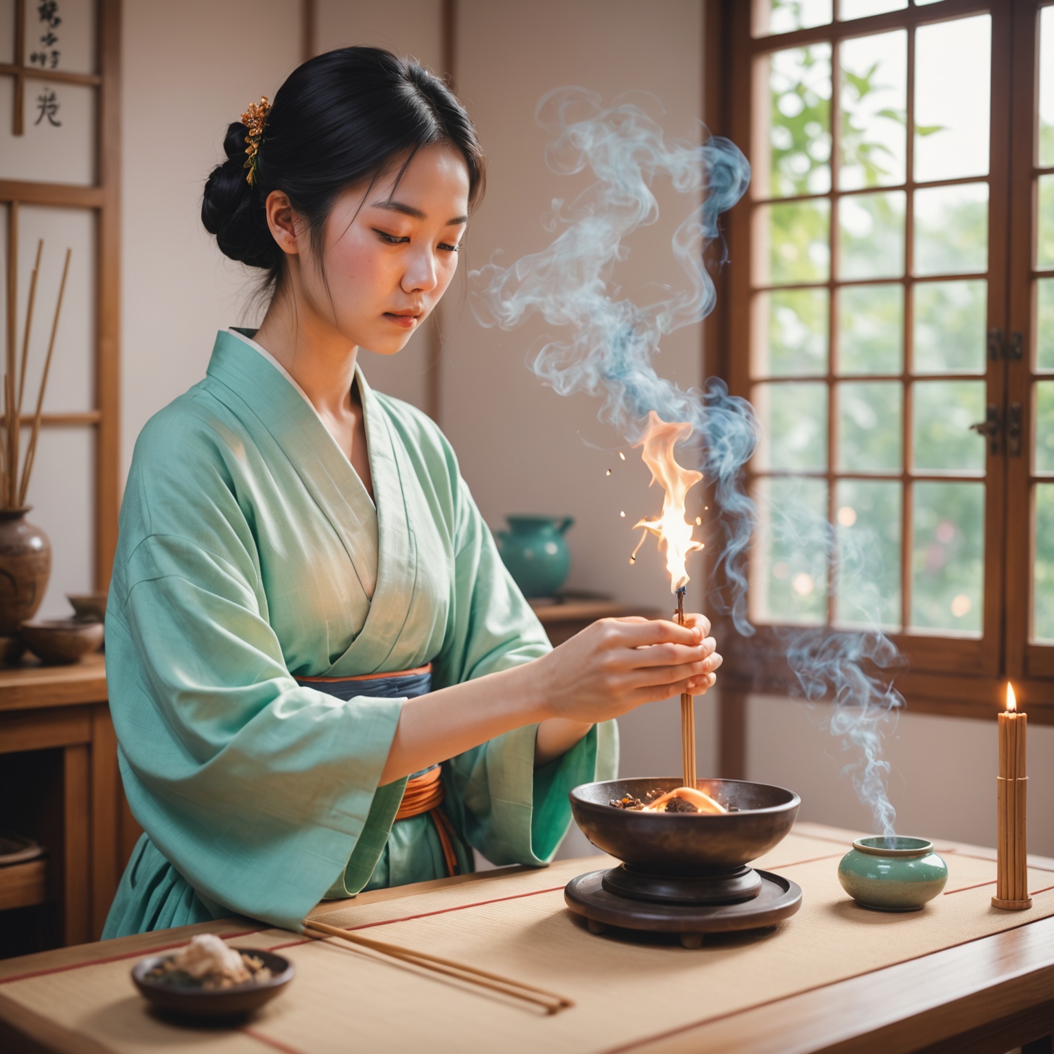 正しいお香の使い方と浄化儀式