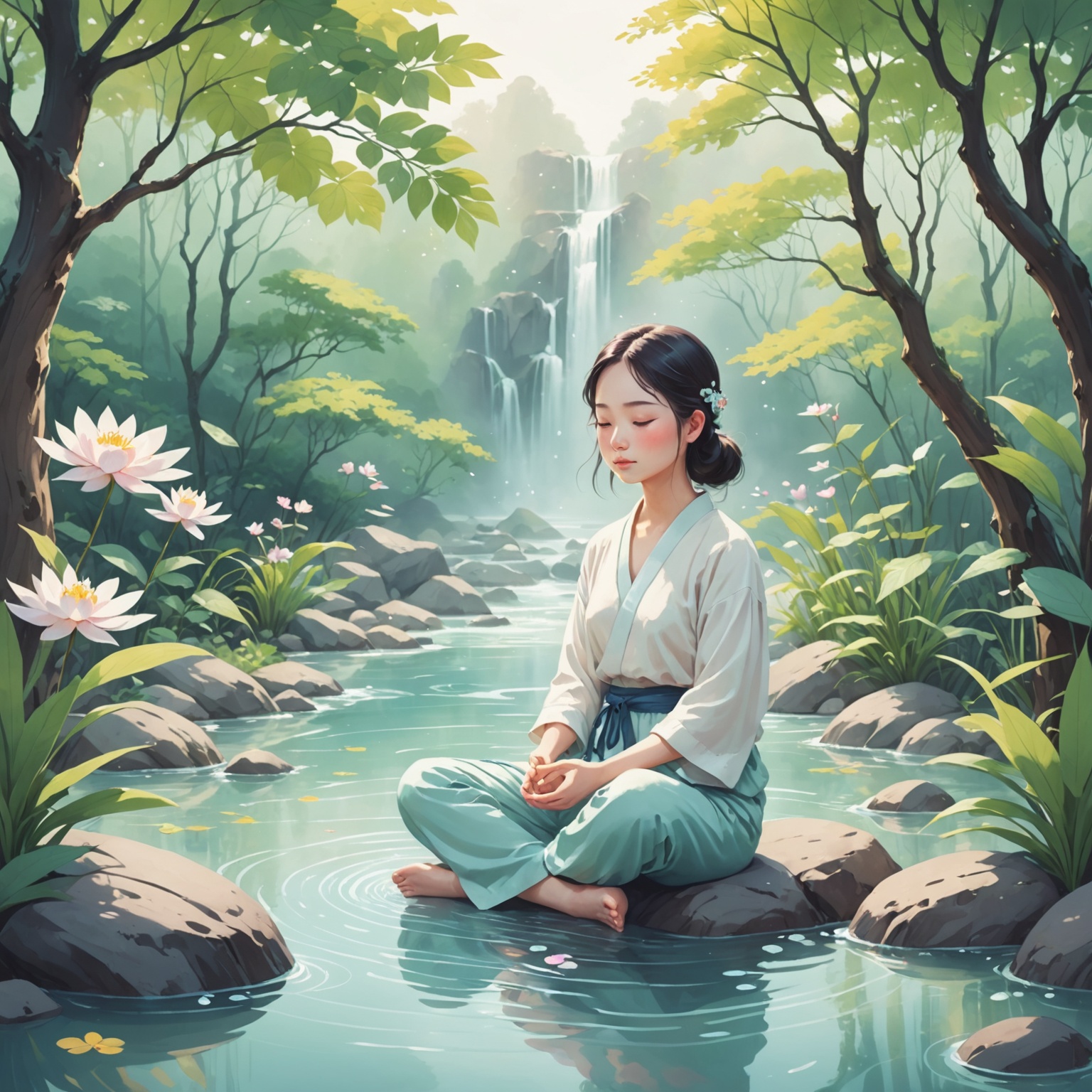 瞑想と呼吸法──内なる静寂との対話