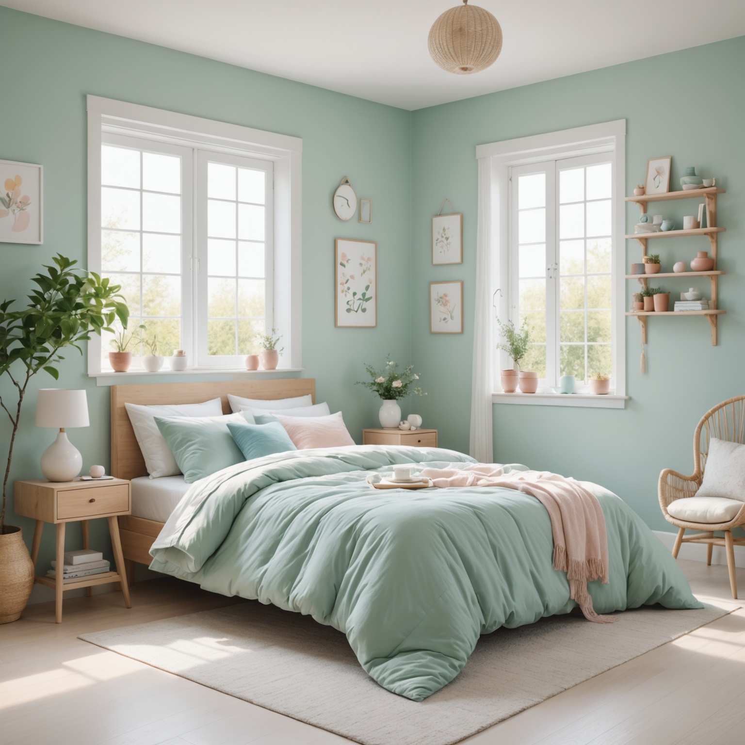 寝室の色選びと配置：良質な睡眠が運気を高める